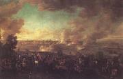 John Wootton The Siege of Lille (mk25) oil